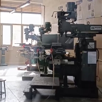 Milling machine processing